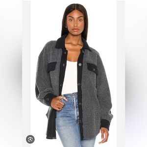 Free People We the Free Ruby Jacket | Washed Black | Small